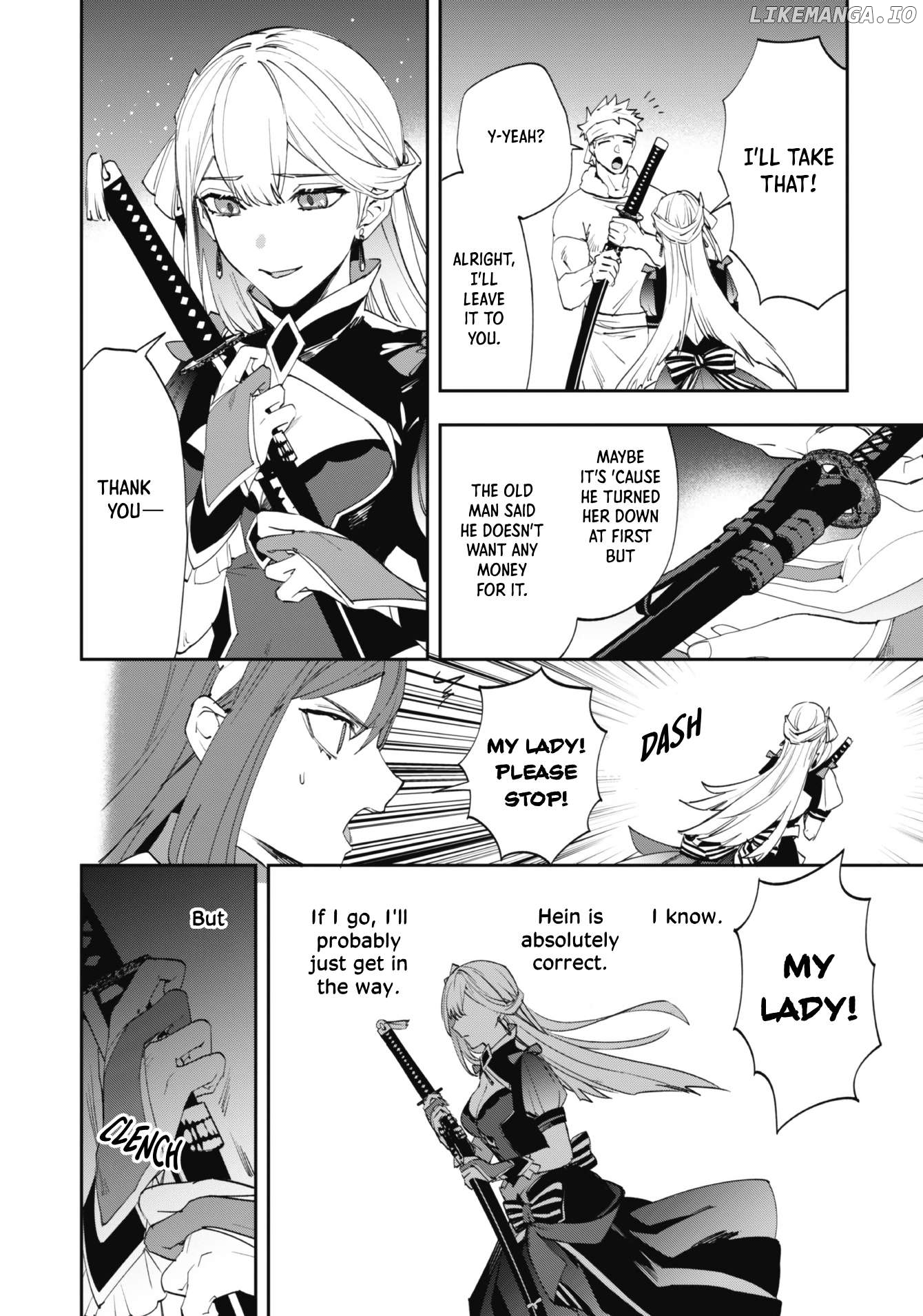 Hitokiri Shoujo Koushaku Reijou no Goei ni Naru Chapter 5 - page 6