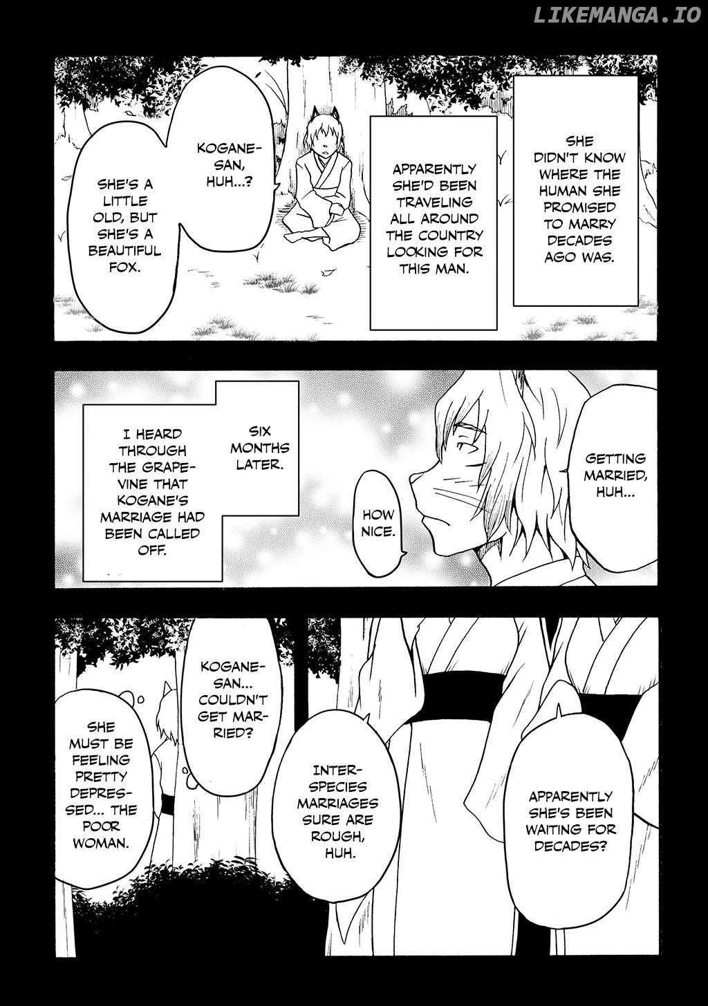 The Story of the Fox Who Was Late Getting Married and Came to be My Bride Chapter 35 - page 2