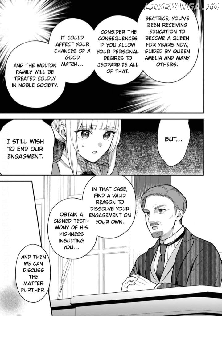 Kankei Kaizen wo Akiramete Kyori wo Oitara, Shiotaioudatta Konyakusha ga Karande Kuru you ni Narimashita Chapter 6 - page 23