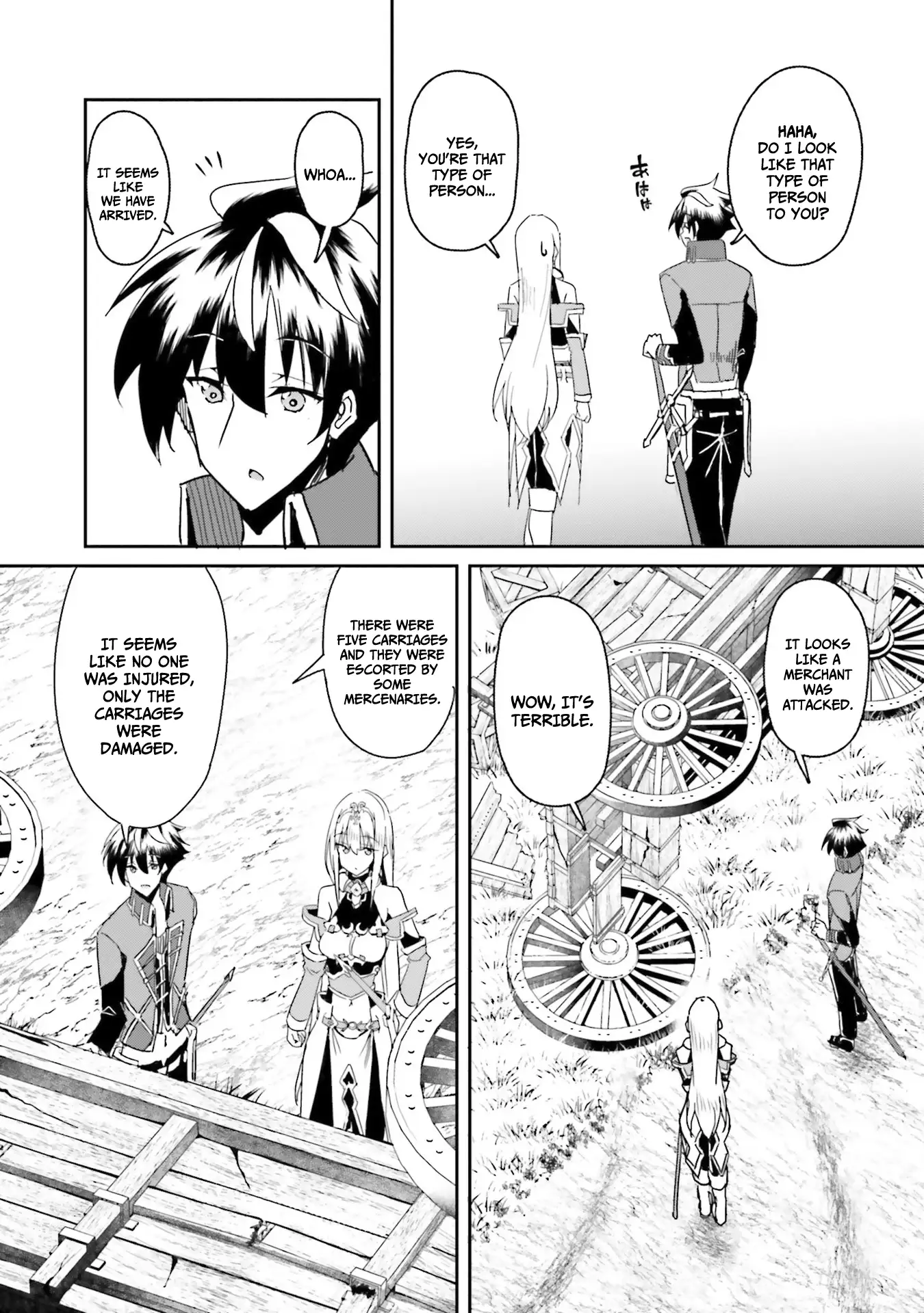 My childhood friend who I used to train swordsmanship with became a slave, so I, as an S-Rank adventurer decided to buy her and protect her. Chapter 5 - page 8