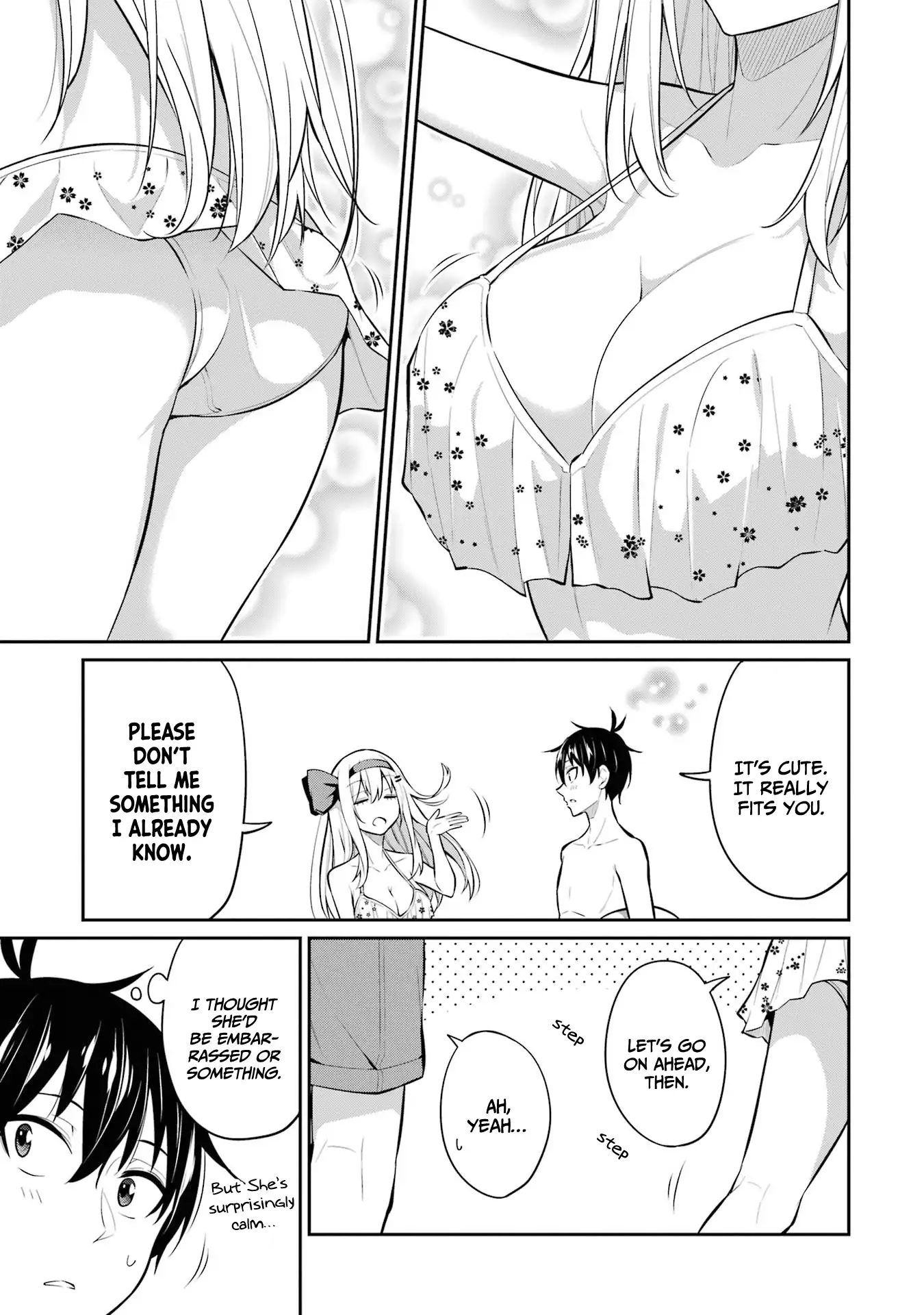 Relentlessly Approaching The Poison-Tongued And Indifferent Beauty To Tickle The Cutesy Reactions Out Of Her Chapter 9.5 - page 4