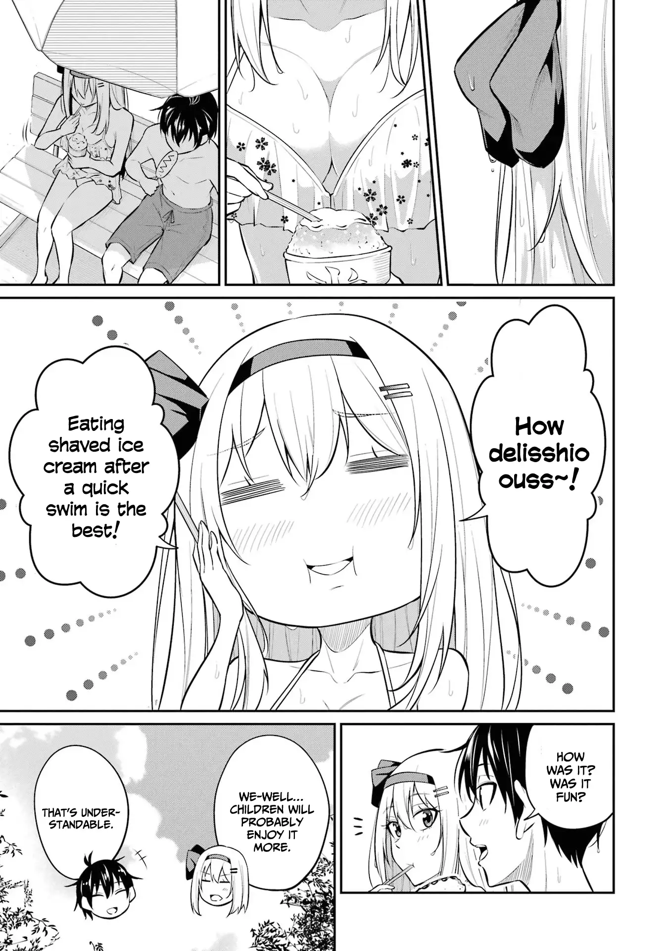 Relentlessly Approaching The Poison-Tongued And Indifferent Beauty To Tickle The Cutesy Reactions Out Of Her Chapter 9.5 - page 6