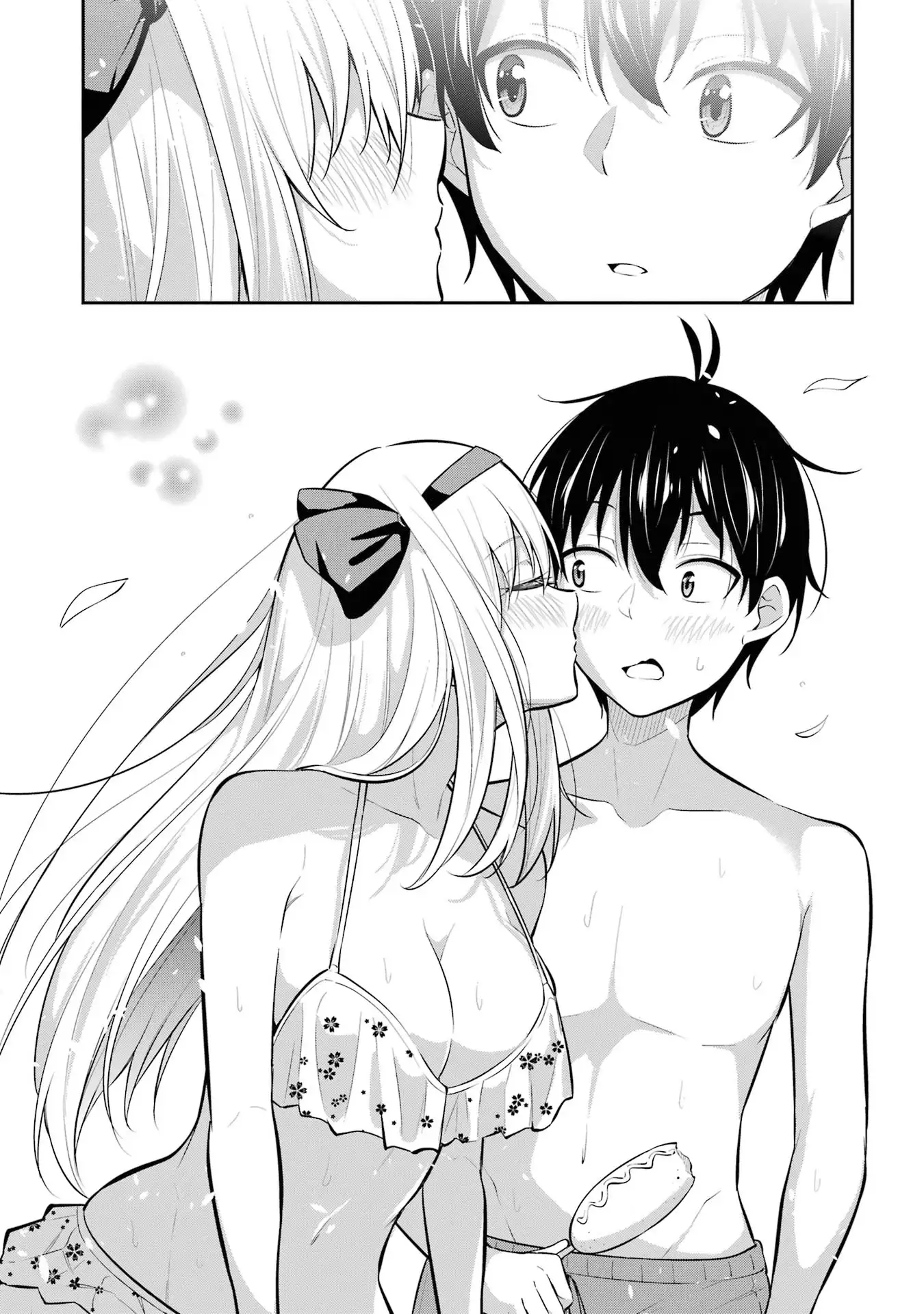 Relentlessly Approaching The Poison-Tongued And Indifferent Beauty To Tickle The Cutesy Reactions Out Of Her Chapter 9.5 - page 10