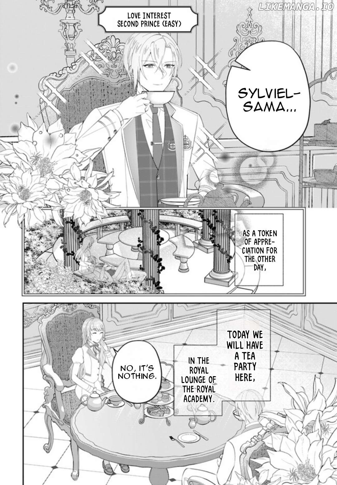 Watashi no Ue ni Ukabu "Akuyaki Reijou (Hametsu suru)" tte Nandeshou ka? Chapter 4 - page 2