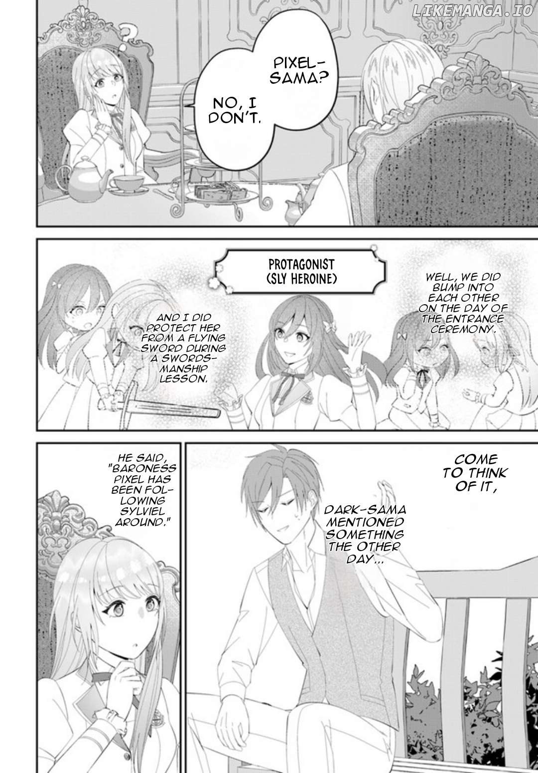 Watashi no Ue ni Ukabu "Akuyaki Reijou (Hametsu suru)" tte Nandeshou ka? Chapter 4 - page 8