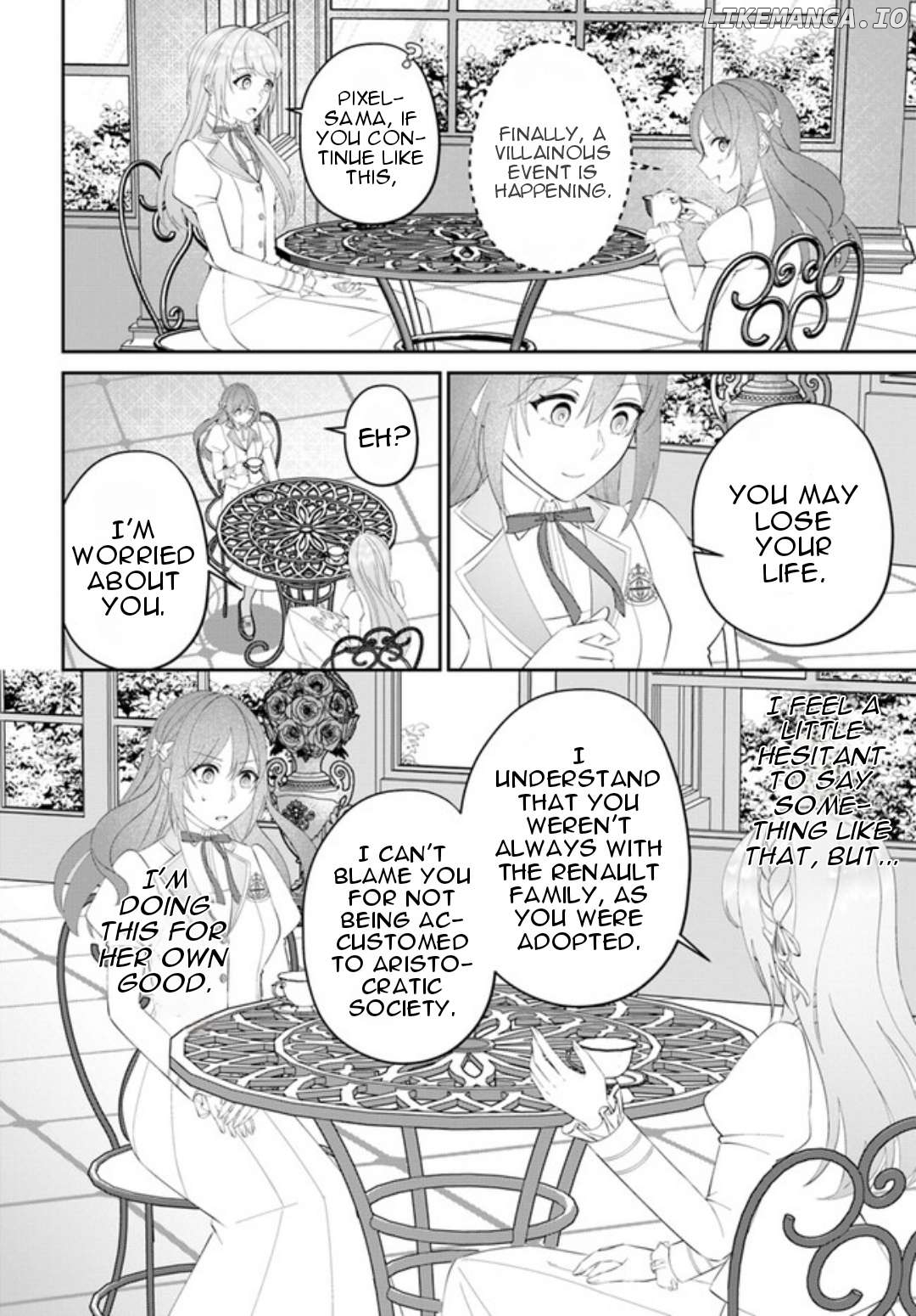 Watashi no Ue ni Ukabu "Akuyaki Reijou (Hametsu suru)" tte Nandeshou ka? Chapter 5 - page 3