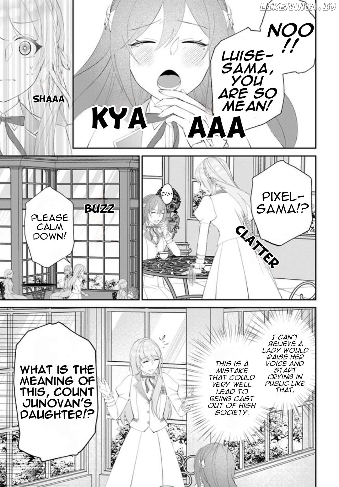 Watashi no Ue ni Ukabu "Akuyaki Reijou (Hametsu suru)" tte Nandeshou ka? Chapter 5 - page 6