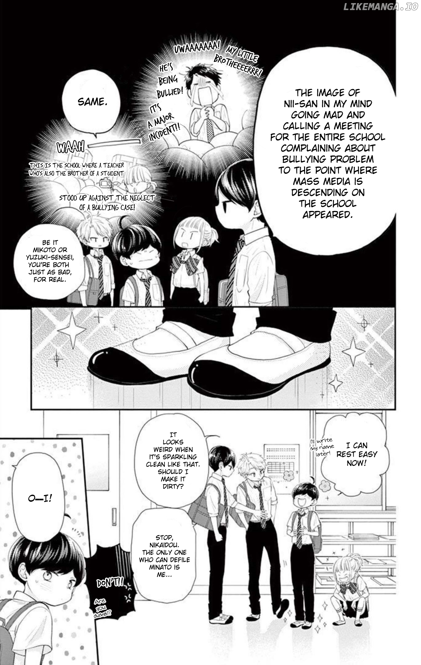 Yuzuki-san chi no Yon Kyoudai Chapter 13 - page 10