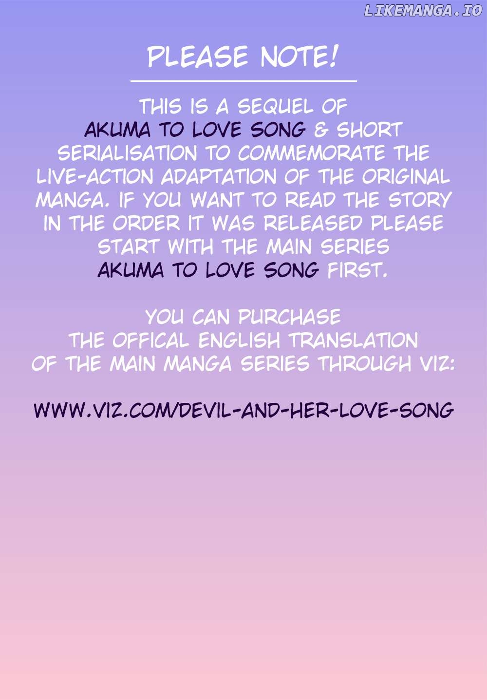 Akuma To Love Song Encore Chapter 2 - page 2