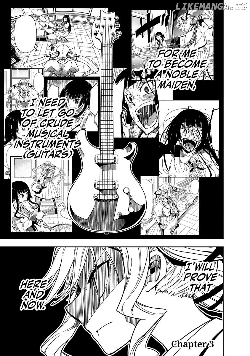 Rock Wa Shukujo No Tashinami De Shite Chapter 3 - page 1