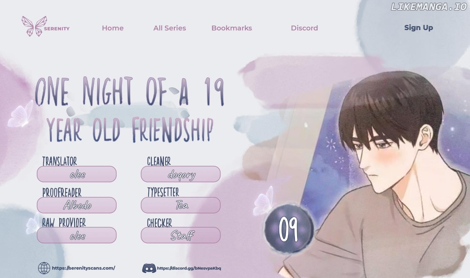 One Night of a 19 Year Old Friendship Chapter 9 - page 1