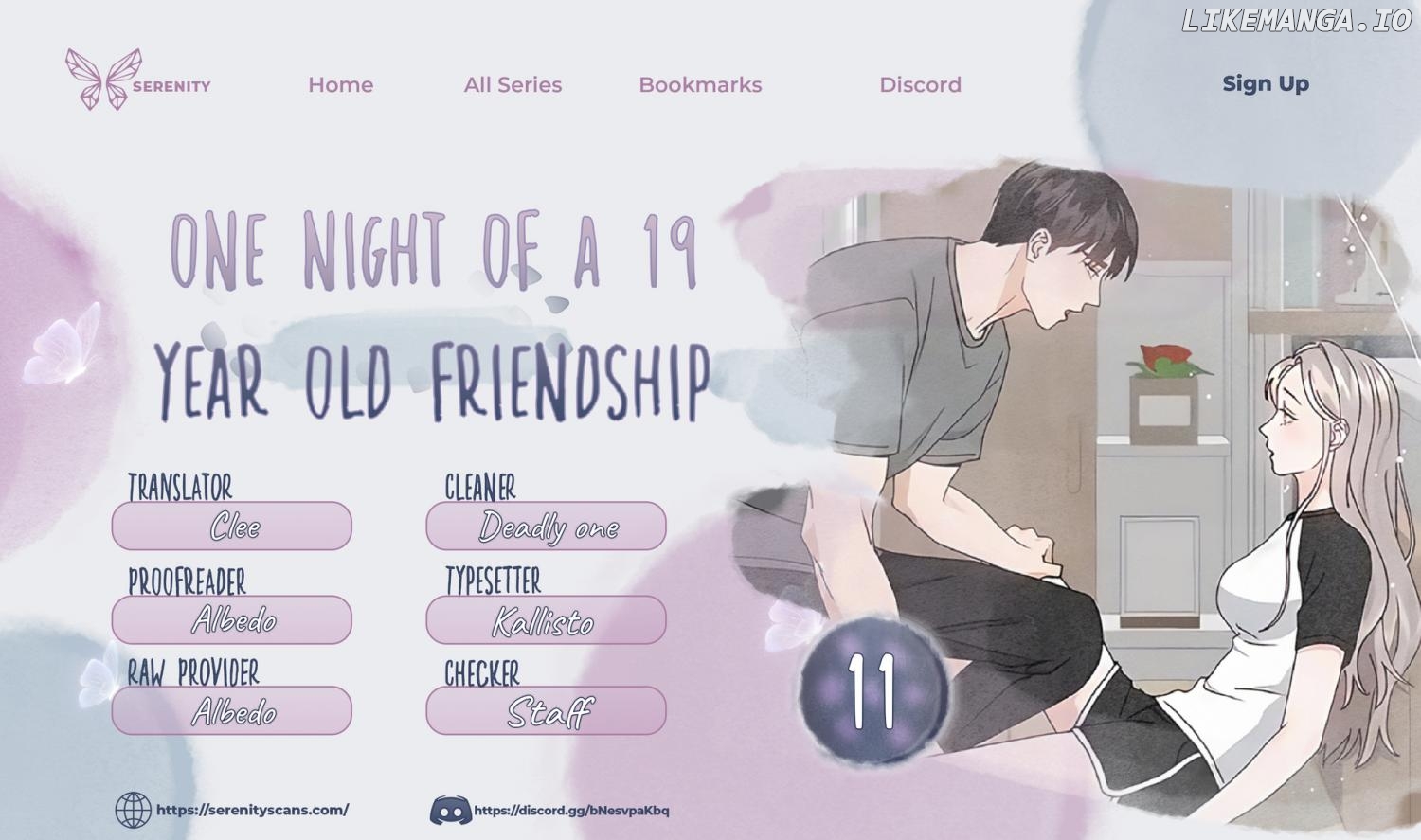 One Night of a 19 Year Old Friendship Chapter 11 - page 1