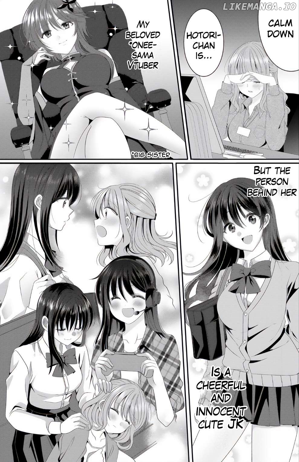 OL Vtuber to Oshi JK-chan Chapter 5 - page 4