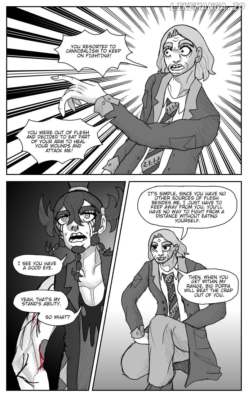 Jojo's Bizarre Adventure - Glass Lariats (Doujinshi) Chapter 15 - page 16