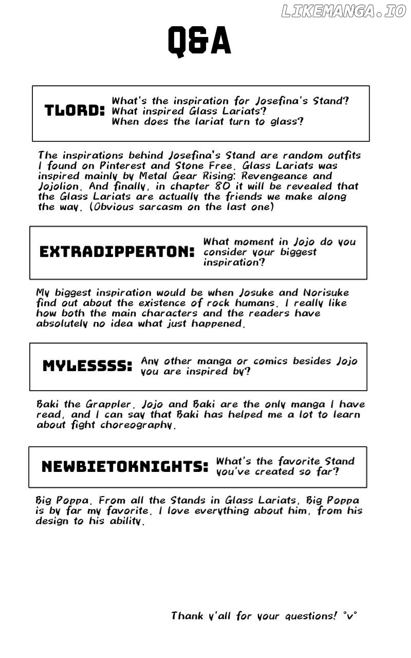 Jojo's Bizarre Adventure - Glass Lariats (Doujinshi) Chapter 15 - page 21