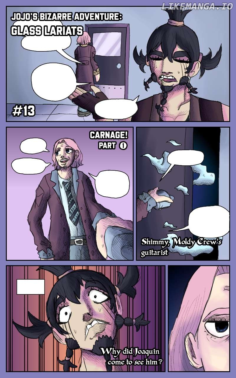 Jojo's Bizarre Adventure - Glass Lariats (Doujinshi) Chapter 16.5 - page 22