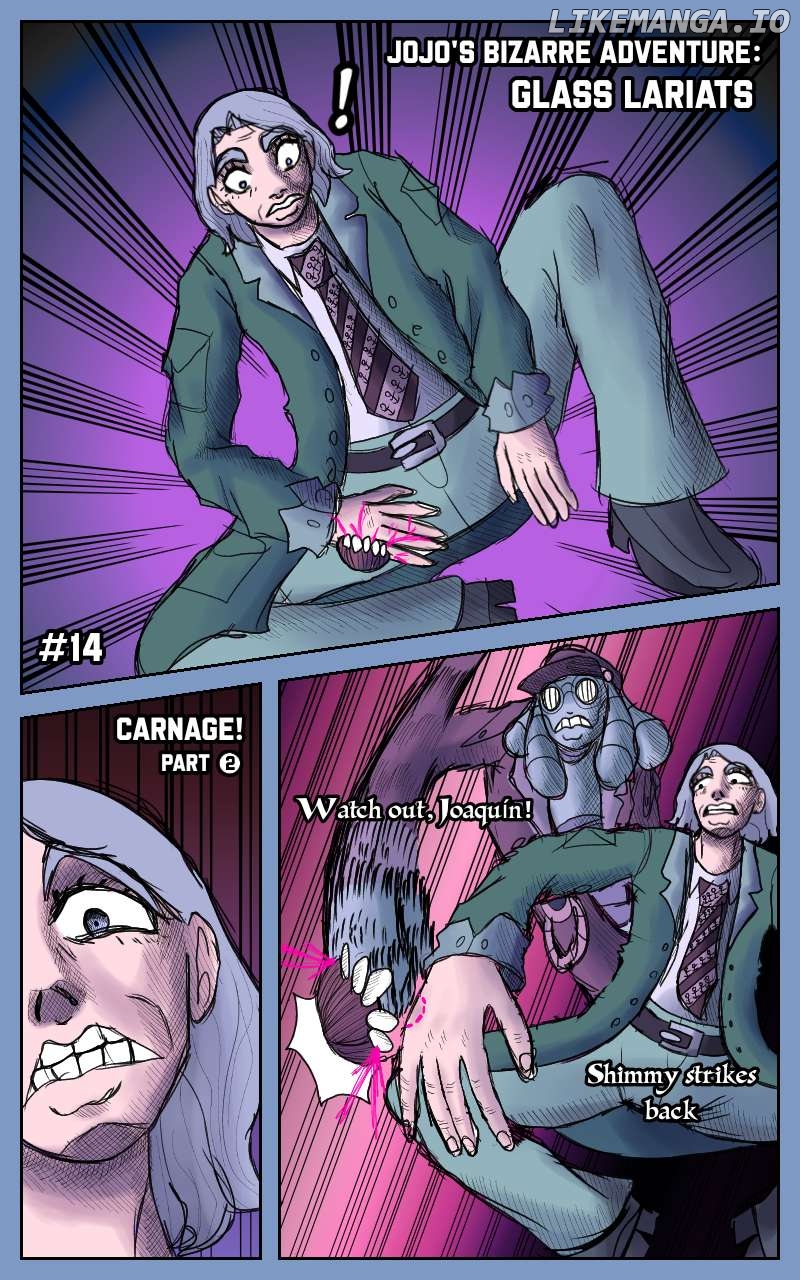 Jojo's Bizarre Adventure - Glass Lariats (Doujinshi) Chapter 16.5 - page 23