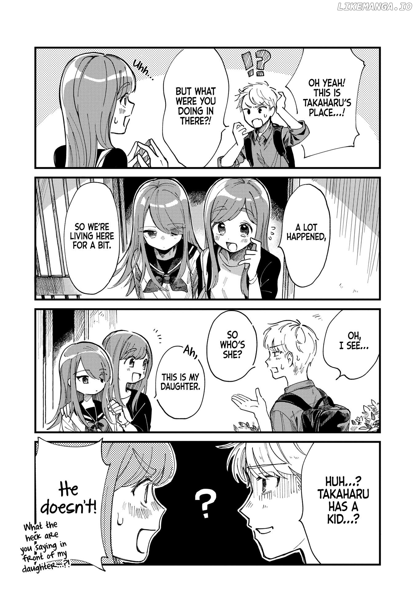 Harapeko Oyako to Motokare Yanushi Chapter 3 - page 3