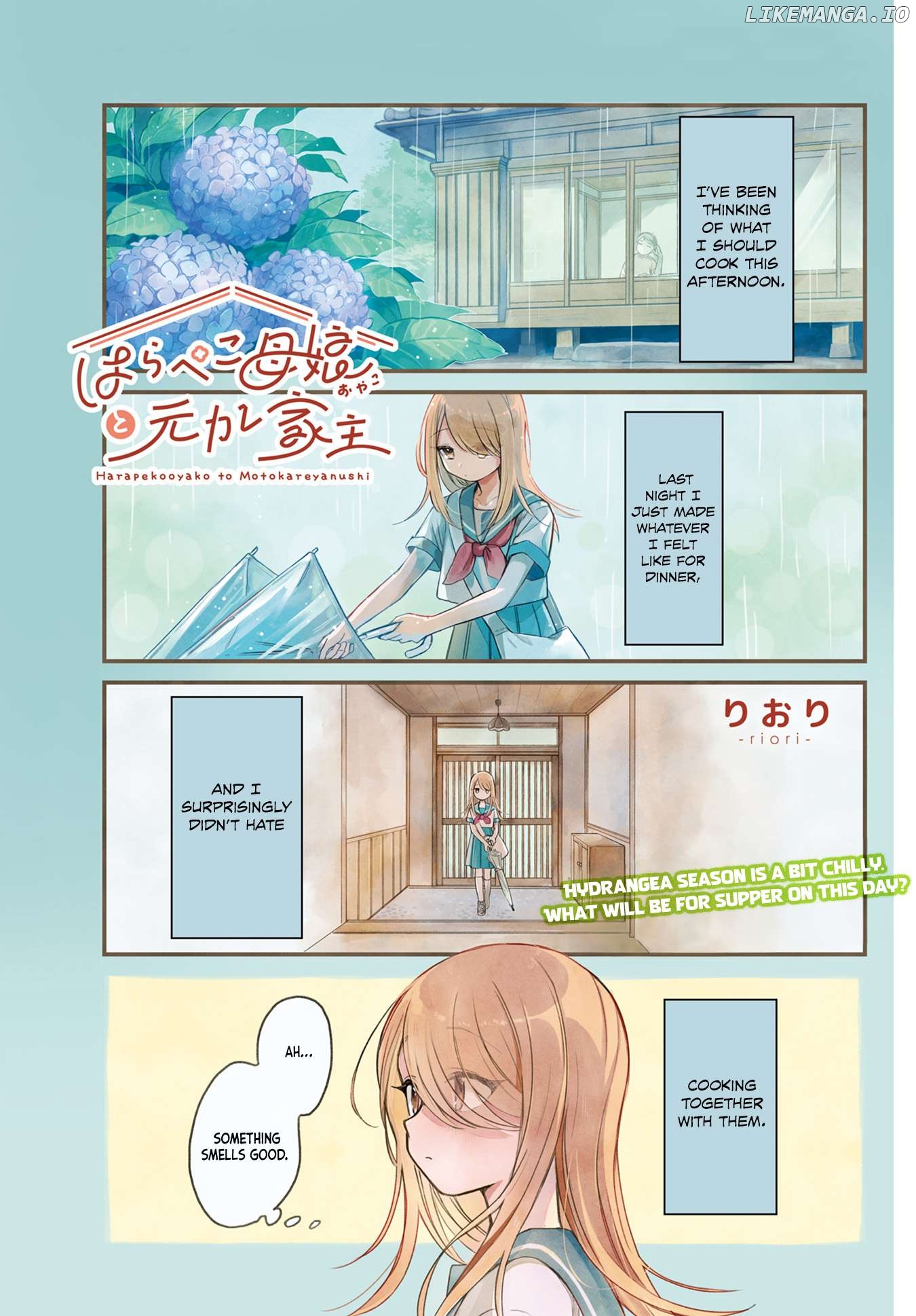 Harapeko Oyako to Motokare Yanushi Chapter 4 - page 1