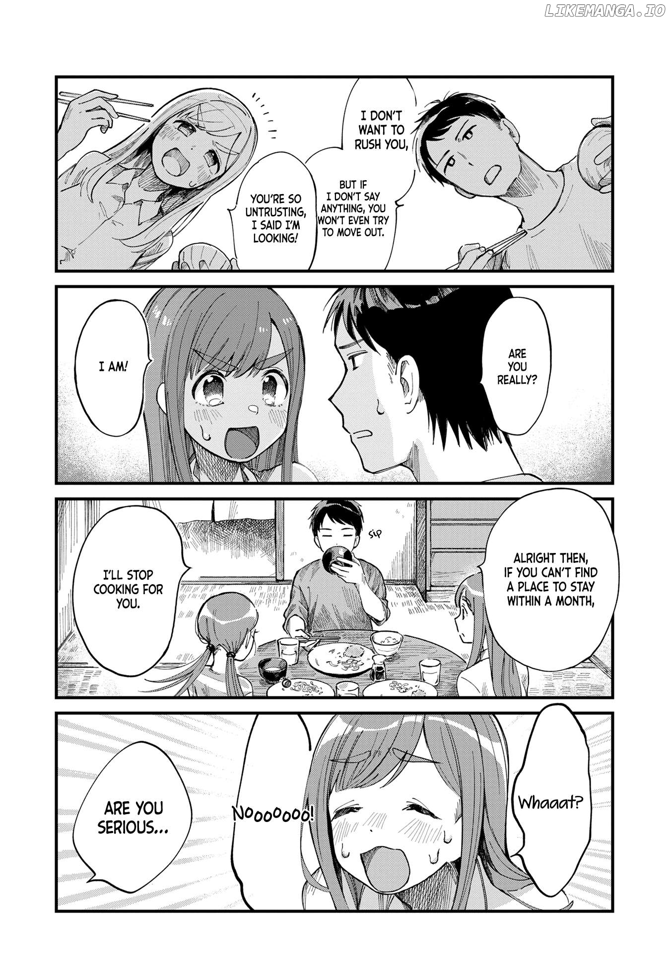 Harapeko Oyako to Motokare Yanushi Chapter 4 - page 10