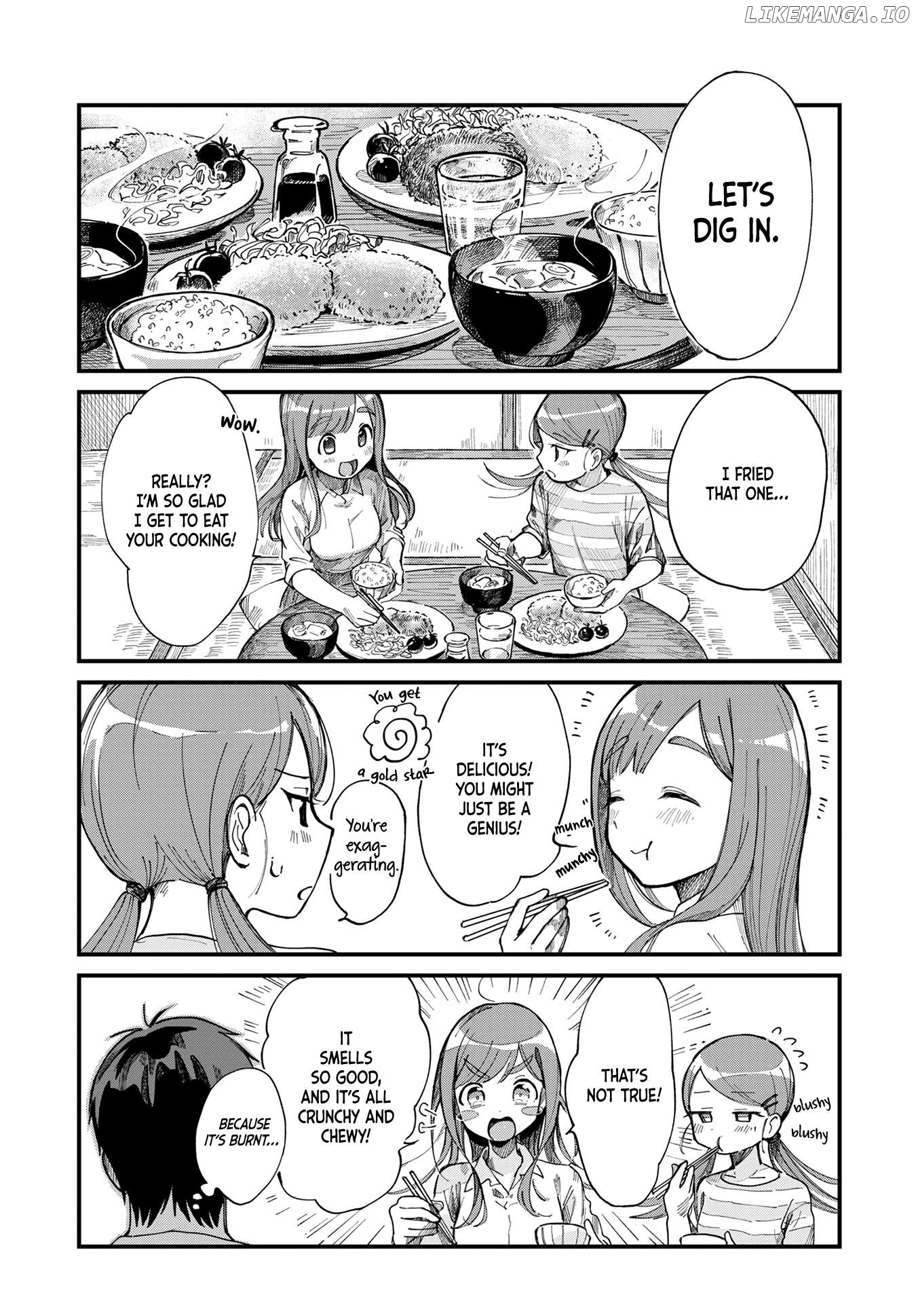 Harapeko Oyako to Motokare Yanushi Chapter 4 - page 7