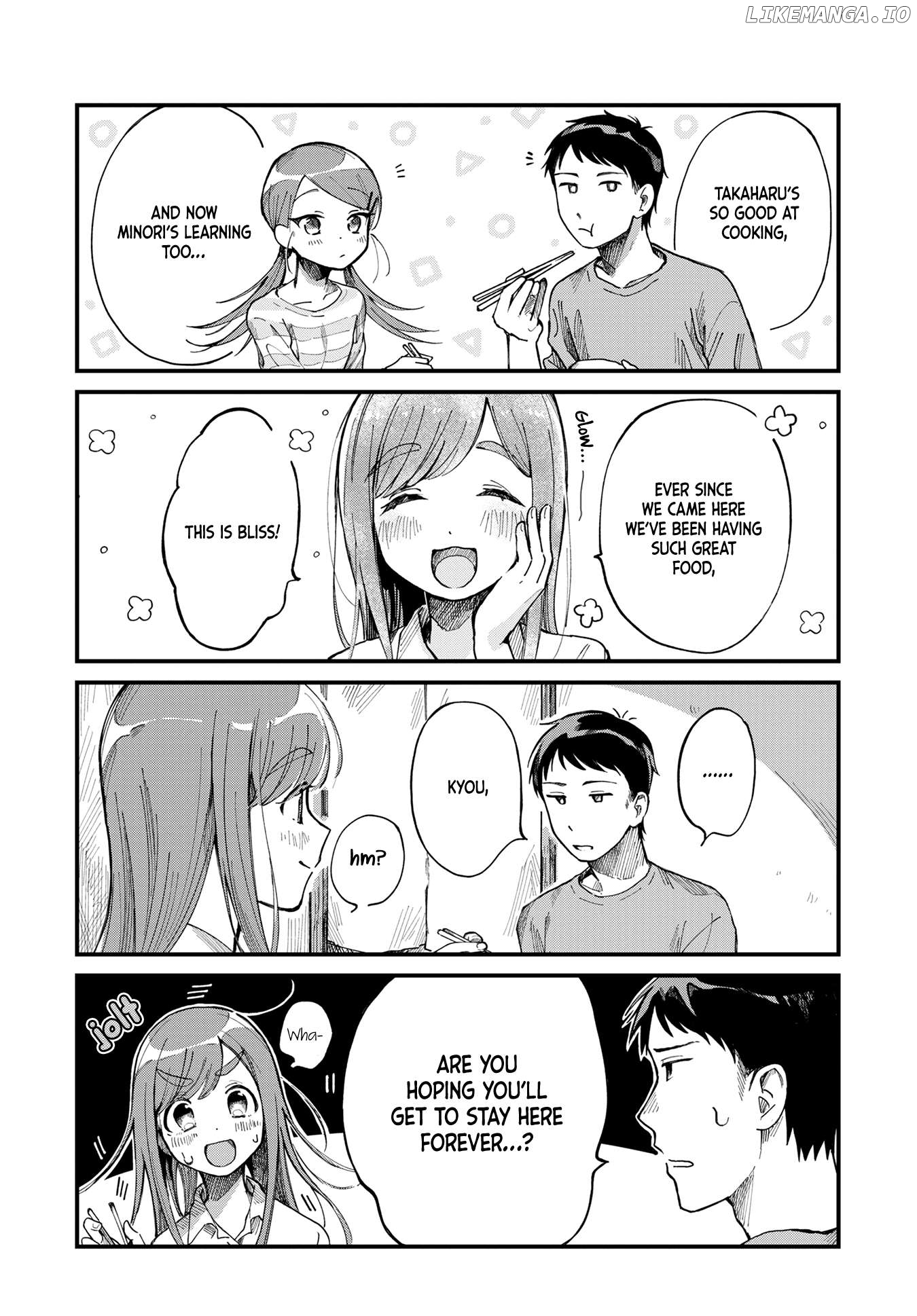 Harapeko Oyako to Motokare Yanushi Chapter 4 - page 8