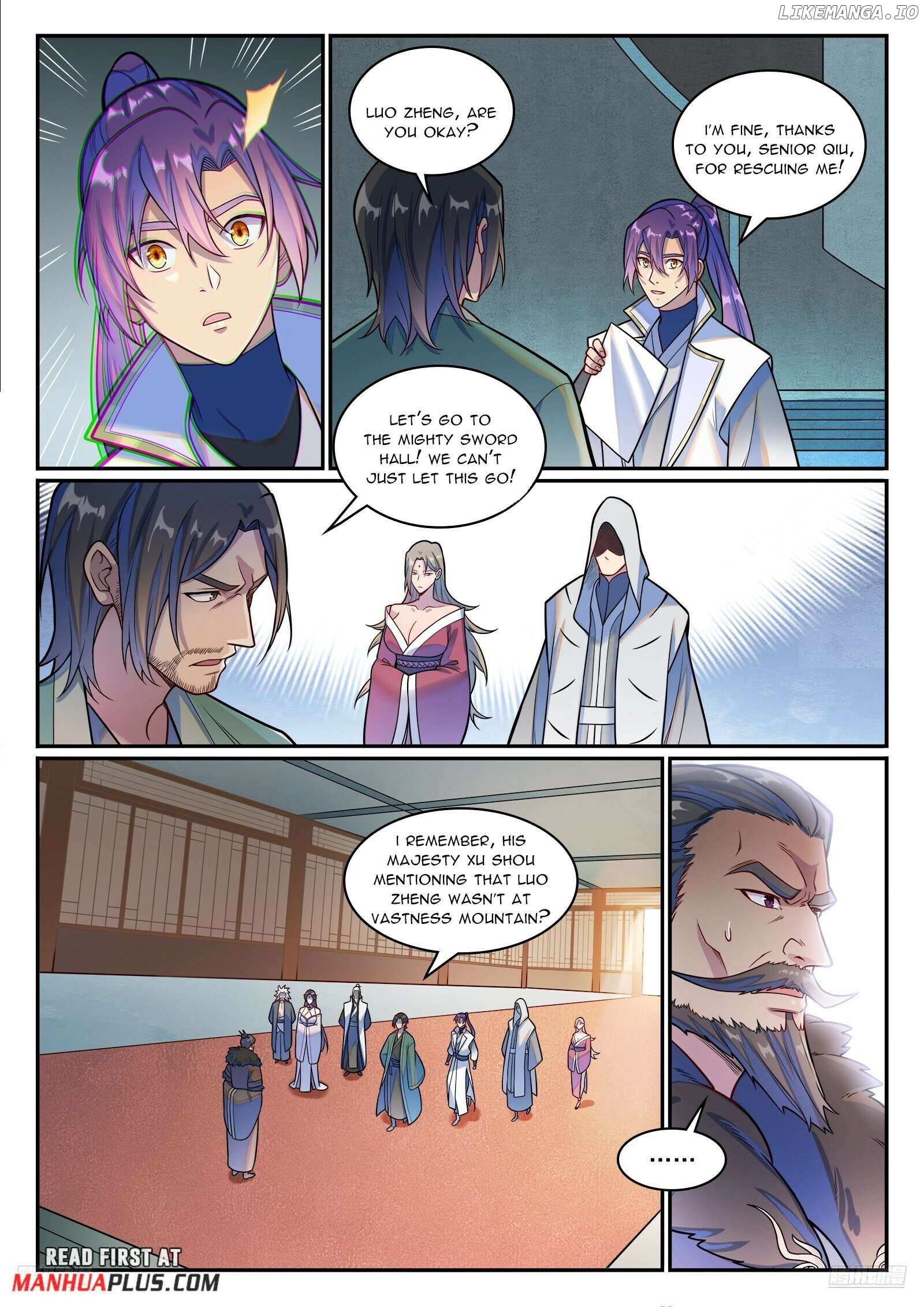 Apotheosis - Manhua Chapter 1221 - page 8
