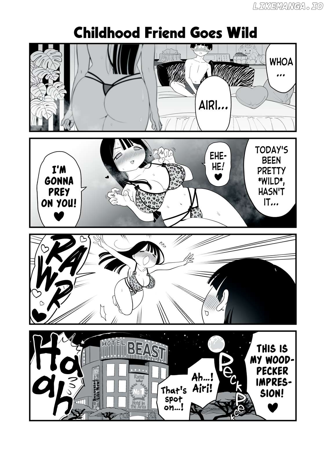 Dou Ganbattemo H ni Nacchau Osananajimi Chapter 3 - page 6