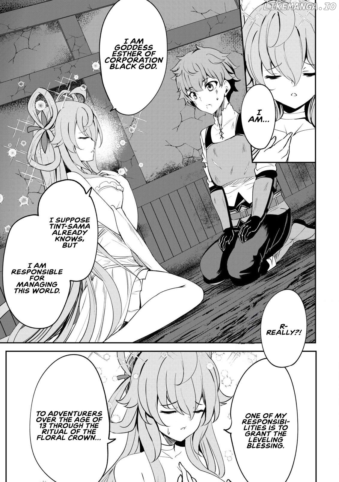 Dore dake Doryoku Shite mo Mannen Level 0 no Ore wa Tsuihou Sareta: Shin no Teki to Yobareta Shounen wa, Shachiku Megami to Deatte Saikyou no Chikara wo Te ni Ireru Chapter 2 - page 10