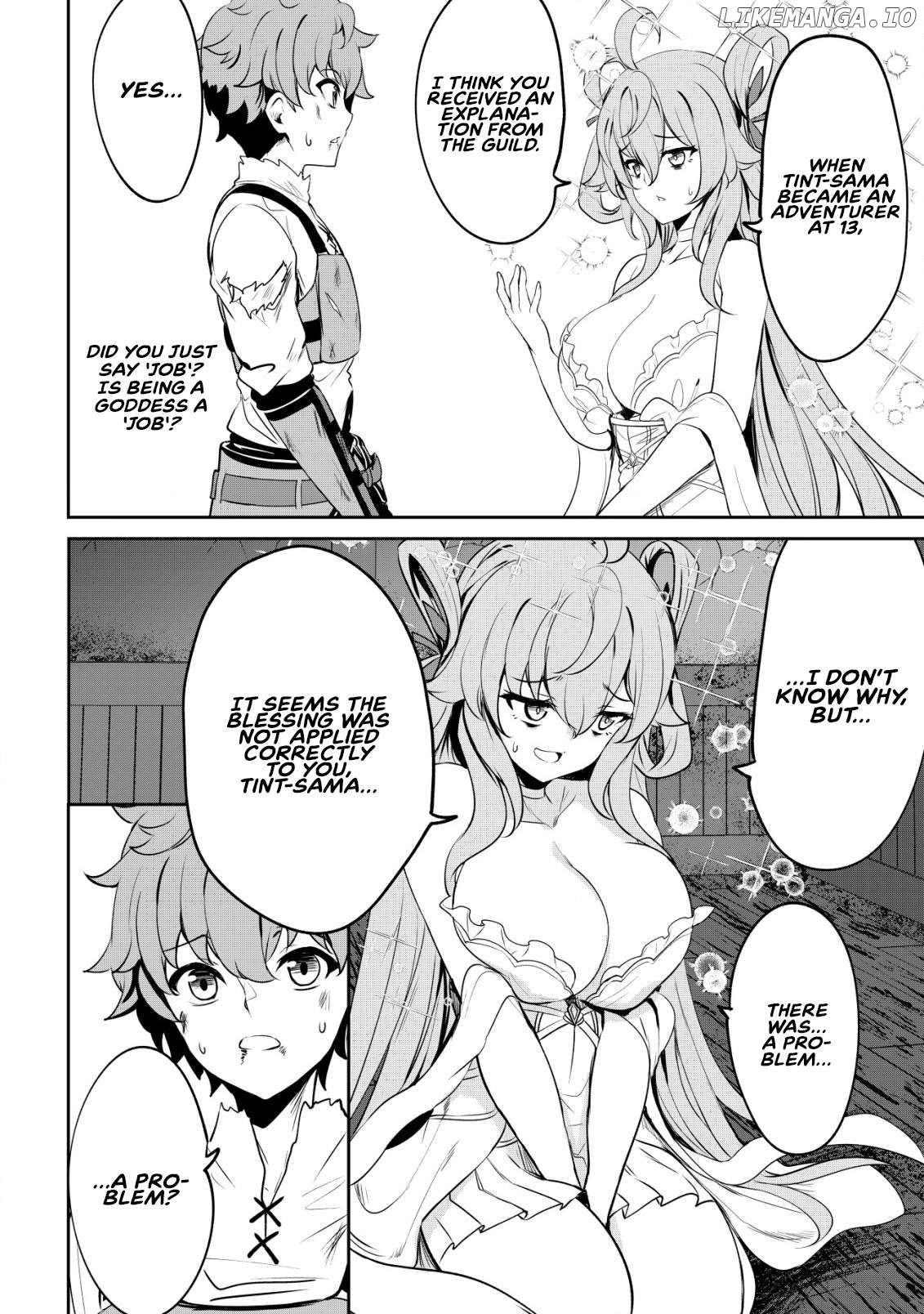 Dore dake Doryoku Shite mo Mannen Level 0 no Ore wa Tsuihou Sareta: Shin no Teki to Yobareta Shounen wa, Shachiku Megami to Deatte Saikyou no Chikara wo Te ni Ireru Chapter 2 - page 11