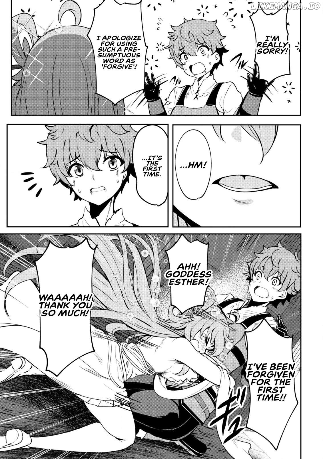 Dore dake Doryoku Shite mo Mannen Level 0 no Ore wa Tsuihou Sareta: Shin no Teki to Yobareta Shounen wa, Shachiku Megami to Deatte Saikyou no Chikara wo Te ni Ireru Chapter 2 - page 14