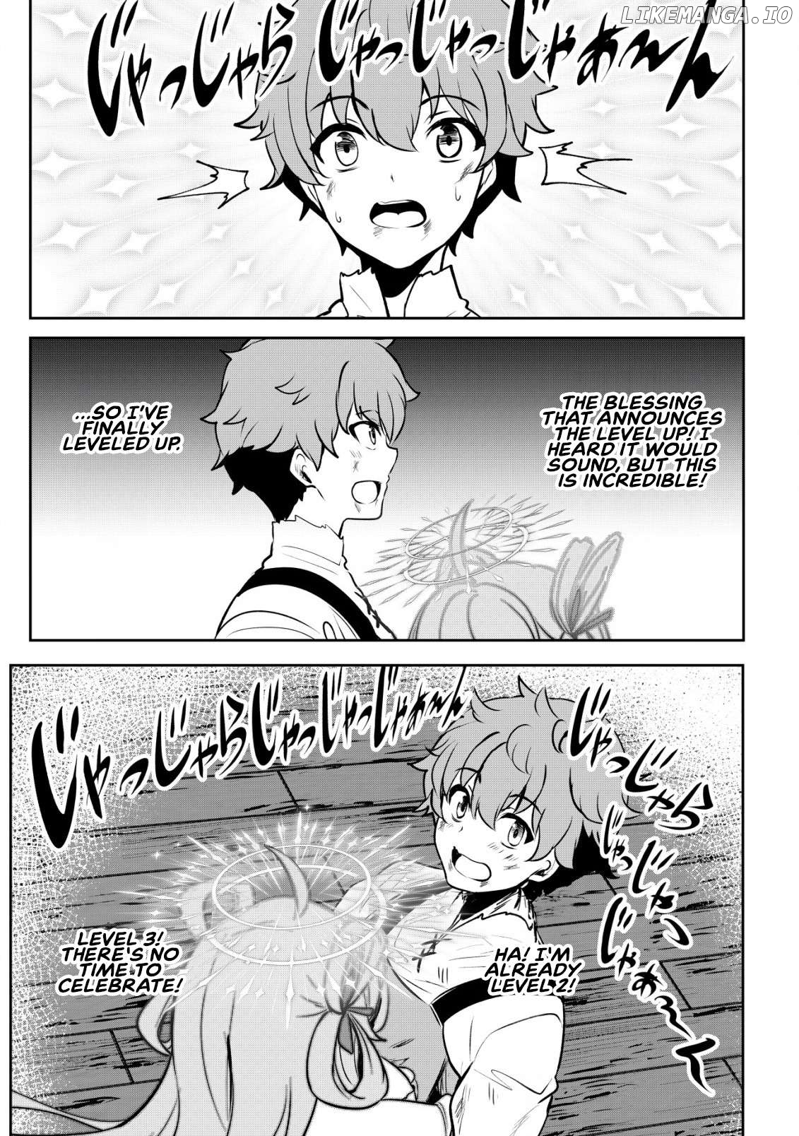 Dore dake Doryoku Shite mo Mannen Level 0 no Ore wa Tsuihou Sareta: Shin no Teki to Yobareta Shounen wa, Shachiku Megami to Deatte Saikyou no Chikara wo Te ni Ireru Chapter 2 - page 22