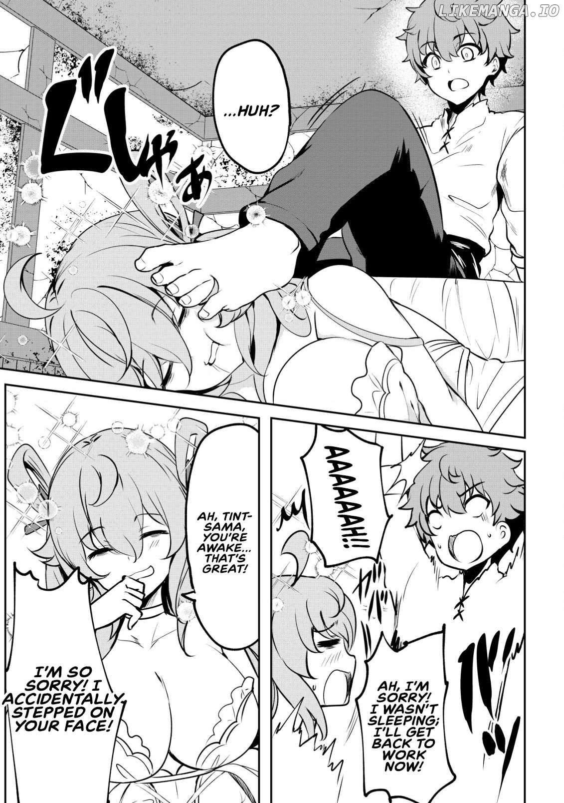 Dore dake Doryoku Shite mo Mannen Level 0 no Ore wa Tsuihou Sareta: Shin no Teki to Yobareta Shounen wa, Shachiku Megami to Deatte Saikyou no Chikara wo Te ni Ireru Chapter 2 - page 26