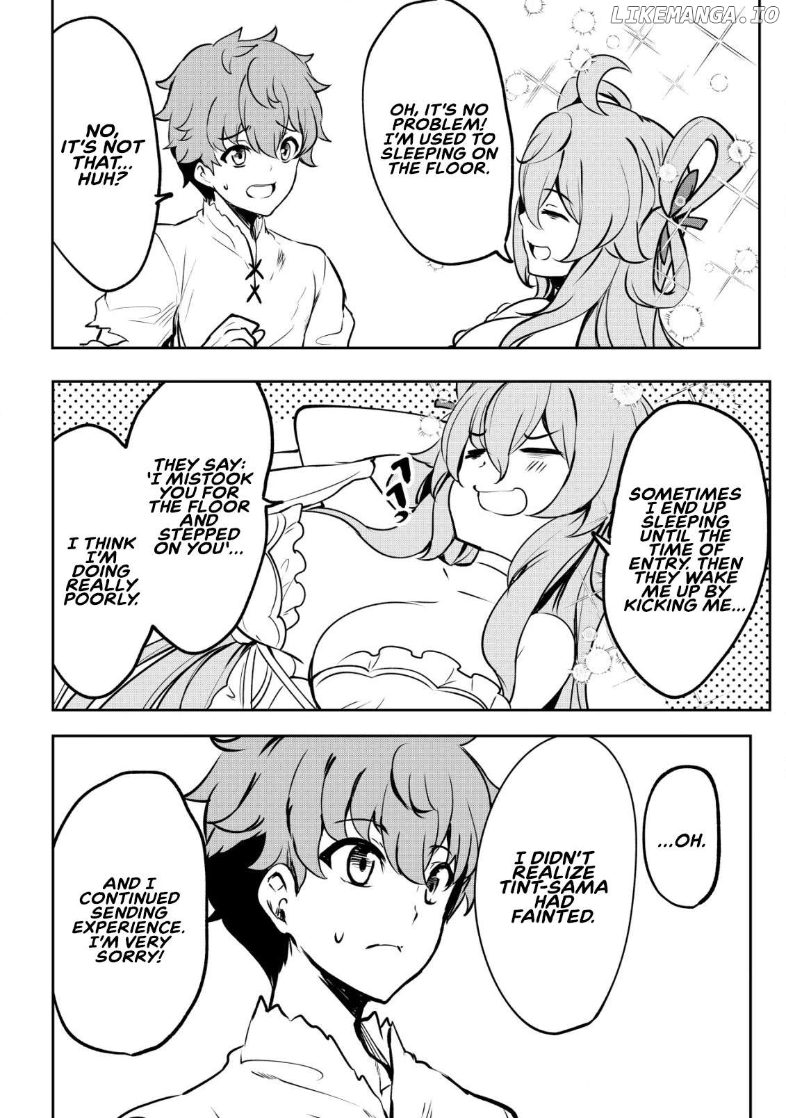 Dore dake Doryoku Shite mo Mannen Level 0 no Ore wa Tsuihou Sareta: Shin no Teki to Yobareta Shounen wa, Shachiku Megami to Deatte Saikyou no Chikara wo Te ni Ireru Chapter 2 - page 27
