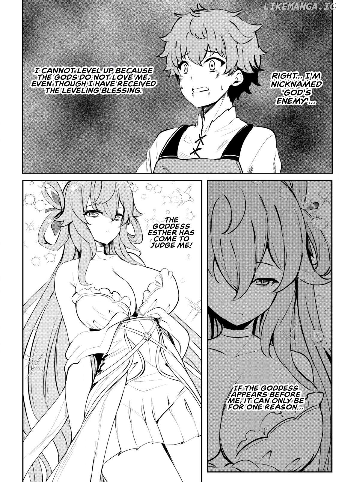 Dore dake Doryoku Shite mo Mannen Level 0 no Ore wa Tsuihou Sareta: Shin no Teki to Yobareta Shounen wa, Shachiku Megami to Deatte Saikyou no Chikara wo Te ni Ireru Chapter 2 - page 5