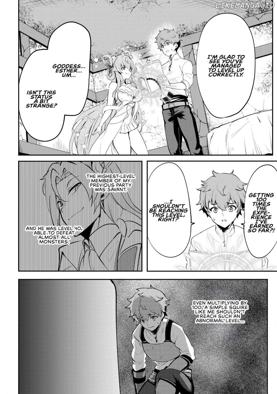 Dore dake Doryoku Shite mo Mannen Level 0 no Ore wa Tsuihou Sareta: Shin no Teki to Yobareta Shounen wa, Shachiku Megami to Deatte Saikyou no Chikara wo Te ni Ireru Chapter 3 - page 5
