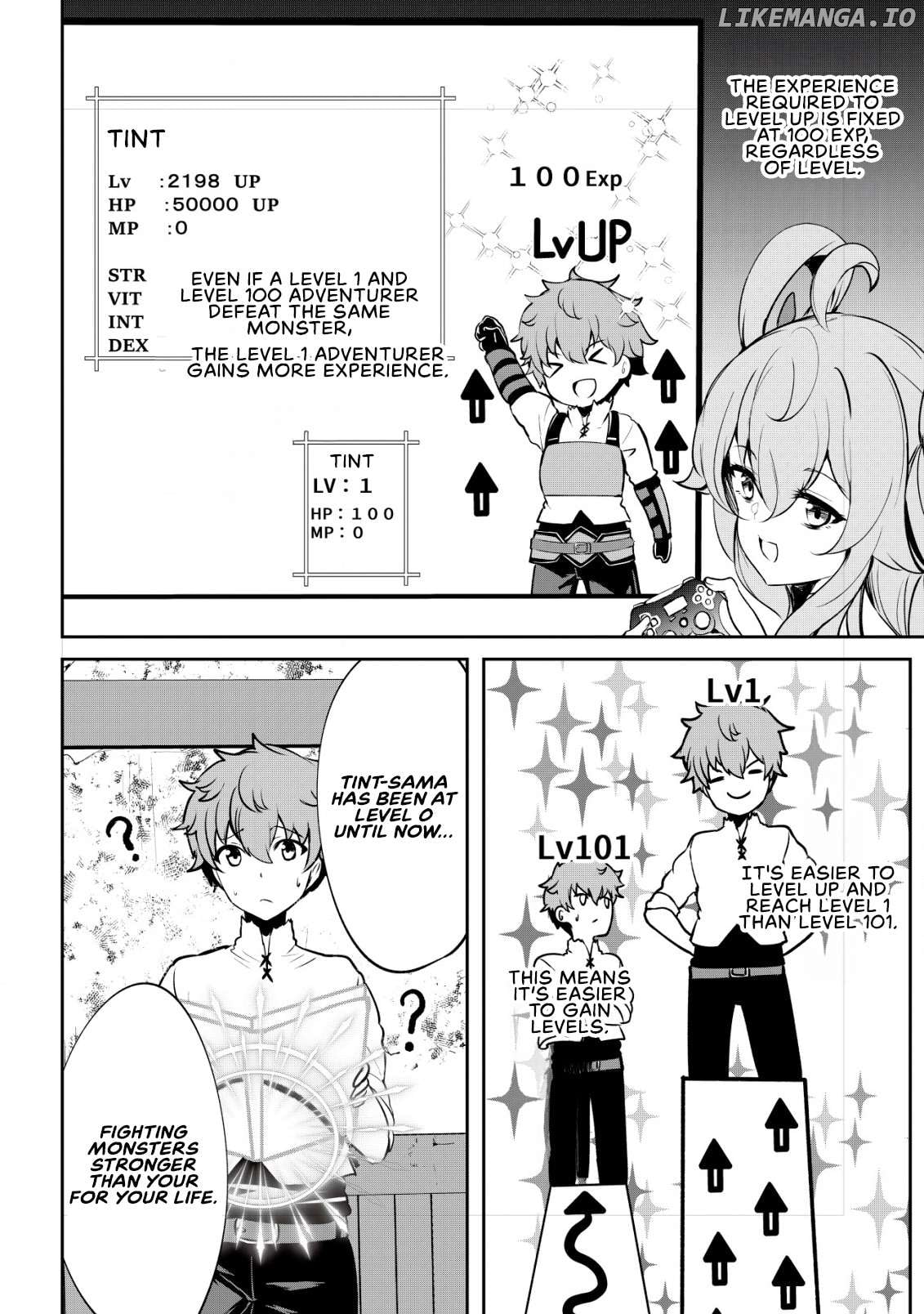 Dore dake Doryoku Shite mo Mannen Level 0 no Ore wa Tsuihou Sareta: Shin no Teki to Yobareta Shounen wa, Shachiku Megami to Deatte Saikyou no Chikara wo Te ni Ireru Chapter 3 - page 7