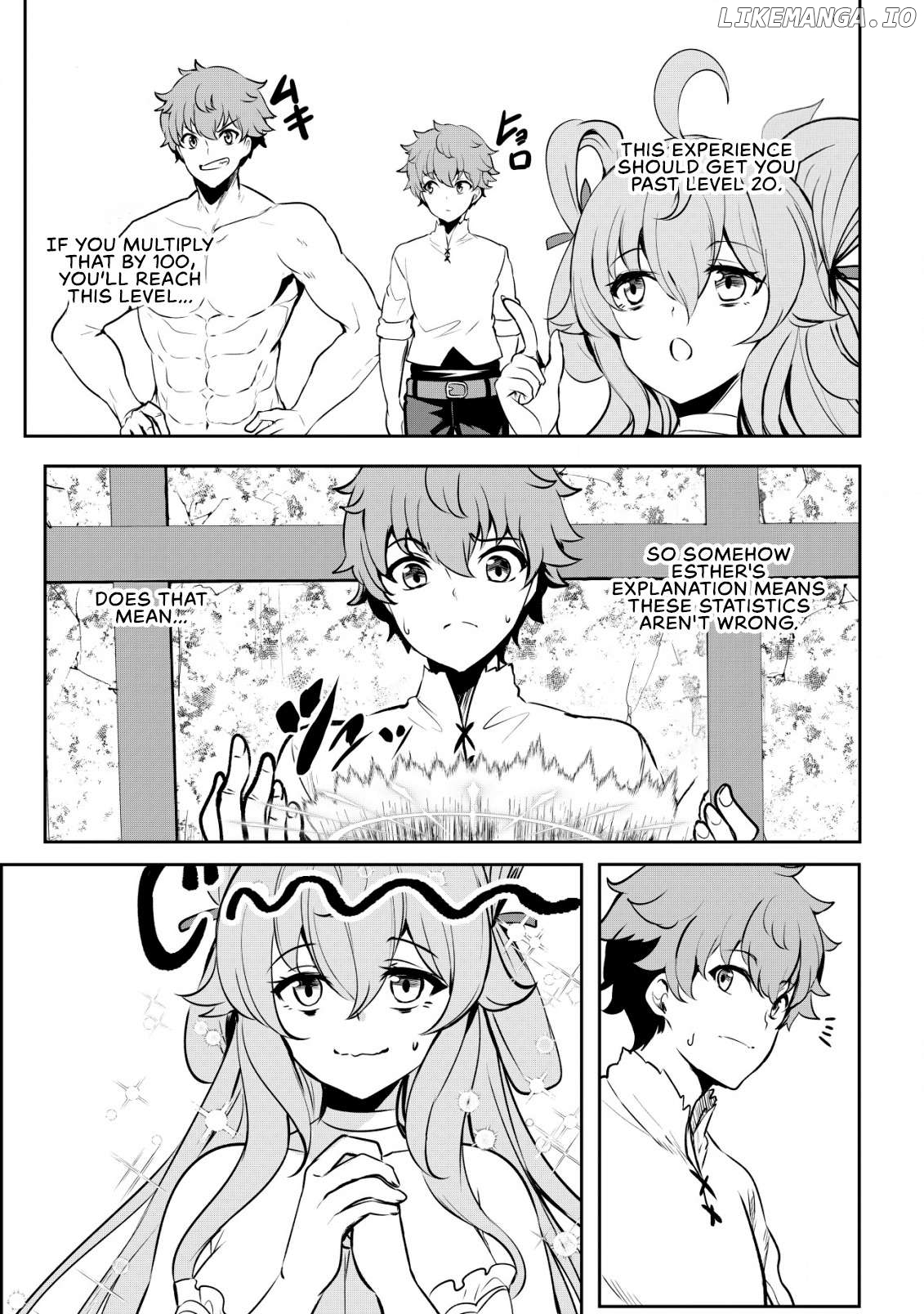 Dore dake Doryoku Shite mo Mannen Level 0 no Ore wa Tsuihou Sareta: Shin no Teki to Yobareta Shounen wa, Shachiku Megami to Deatte Saikyou no Chikara wo Te ni Ireru Chapter 3 - page 8