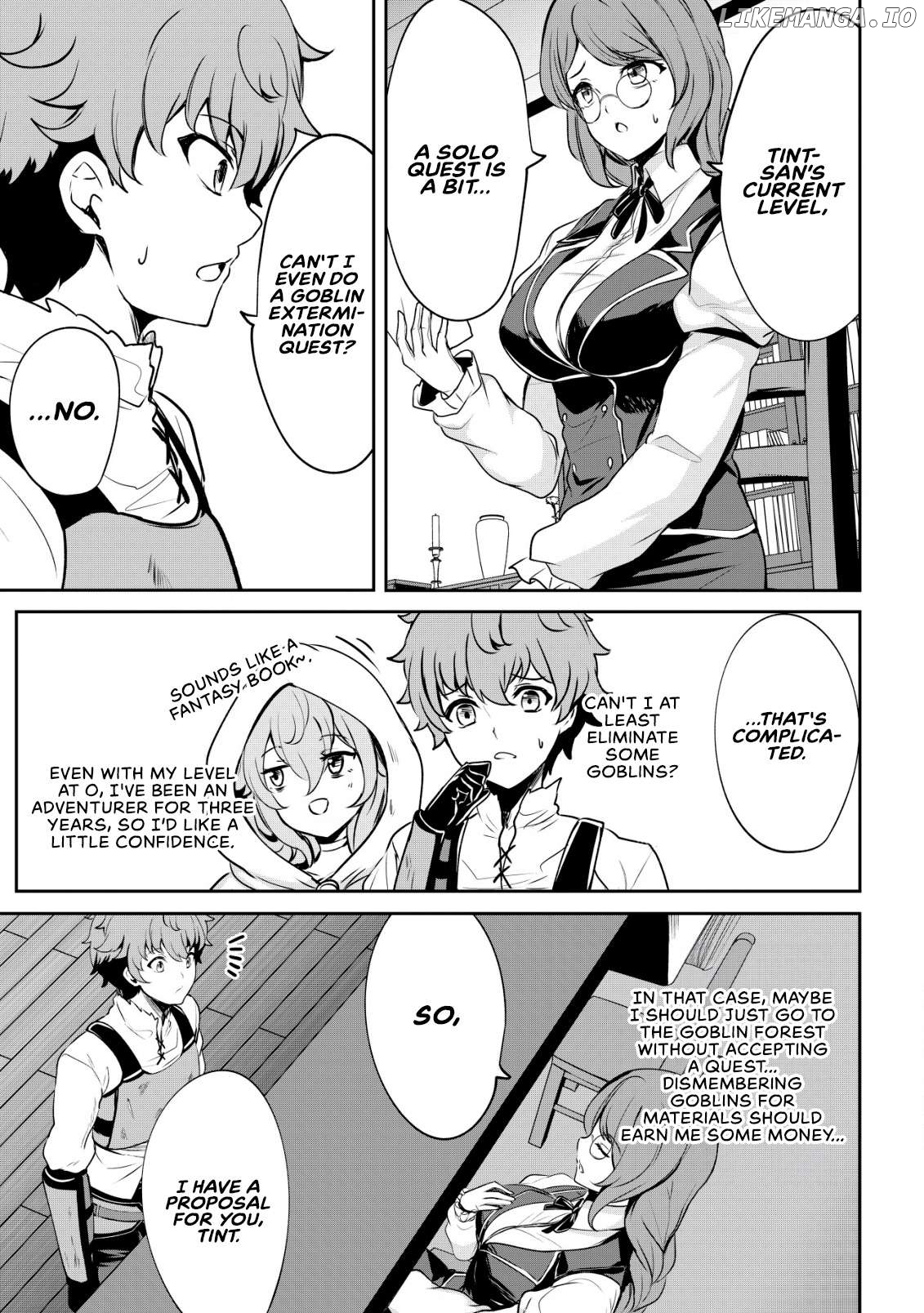 Dore dake Doryoku Shite mo Mannen Level 0 no Ore wa Tsuihou Sareta: Shin no Teki to Yobareta Shounen wa, Shachiku Megami to Deatte Saikyou no Chikara wo Te ni Ireru Chapter 4 - page 10