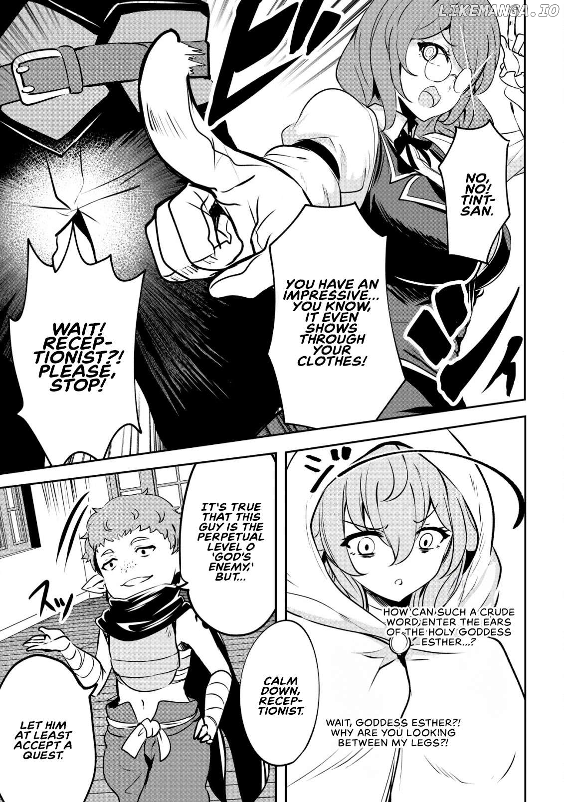 Dore dake Doryoku Shite mo Mannen Level 0 no Ore wa Tsuihou Sareta: Shin no Teki to Yobareta Shounen wa, Shachiku Megami to Deatte Saikyou no Chikara wo Te ni Ireru Chapter 4 - page 12