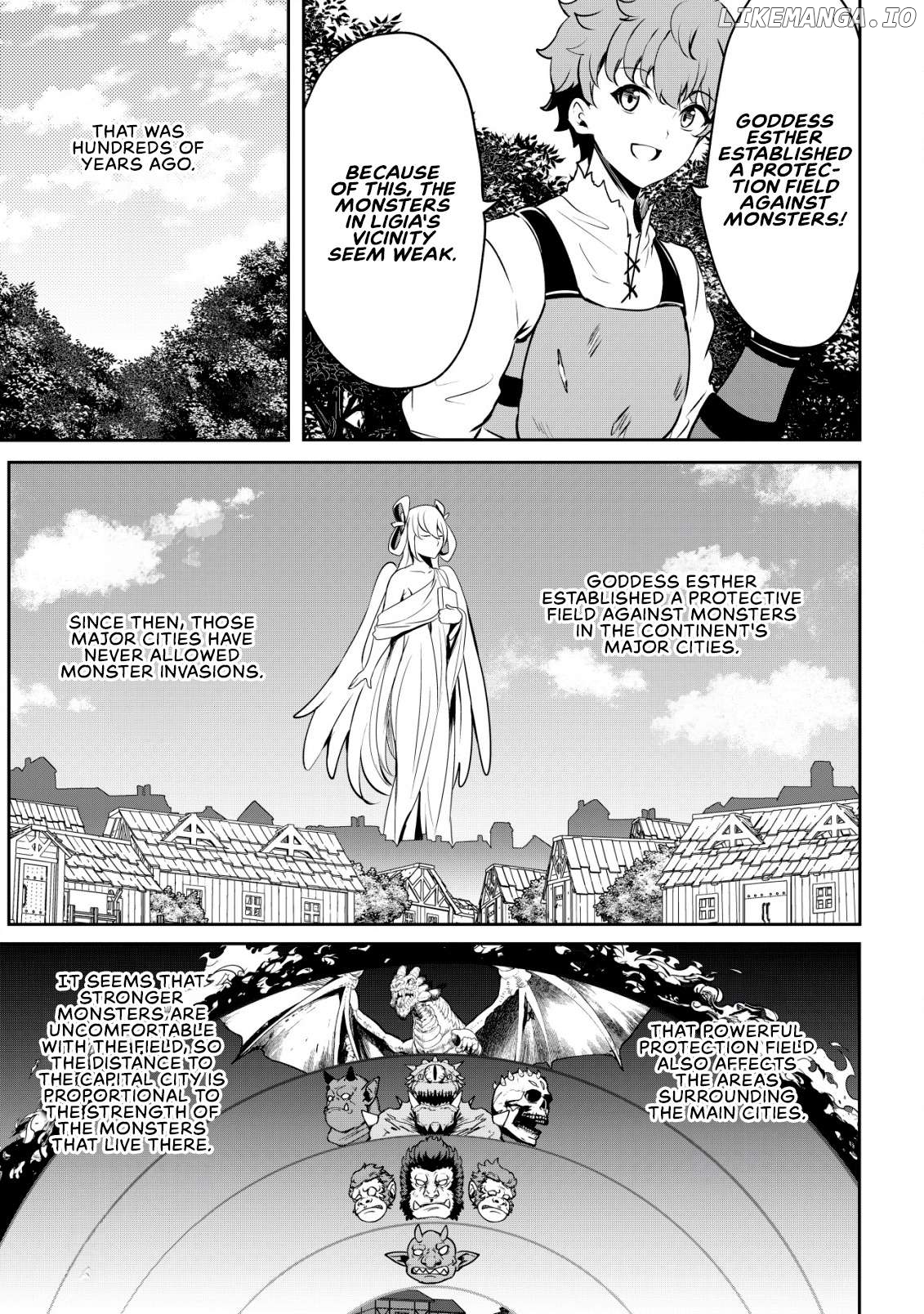 Dore dake Doryoku Shite mo Mannen Level 0 no Ore wa Tsuihou Sareta: Shin no Teki to Yobareta Shounen wa, Shachiku Megami to Deatte Saikyou no Chikara wo Te ni Ireru Chapter 4 - page 16