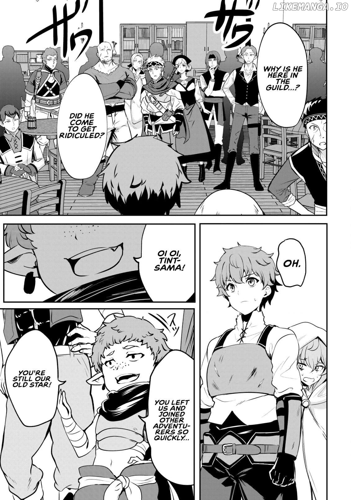 Dore dake Doryoku Shite mo Mannen Level 0 no Ore wa Tsuihou Sareta: Shin no Teki to Yobareta Shounen wa, Shachiku Megami to Deatte Saikyou no Chikara wo Te ni Ireru Chapter 4 - page 4