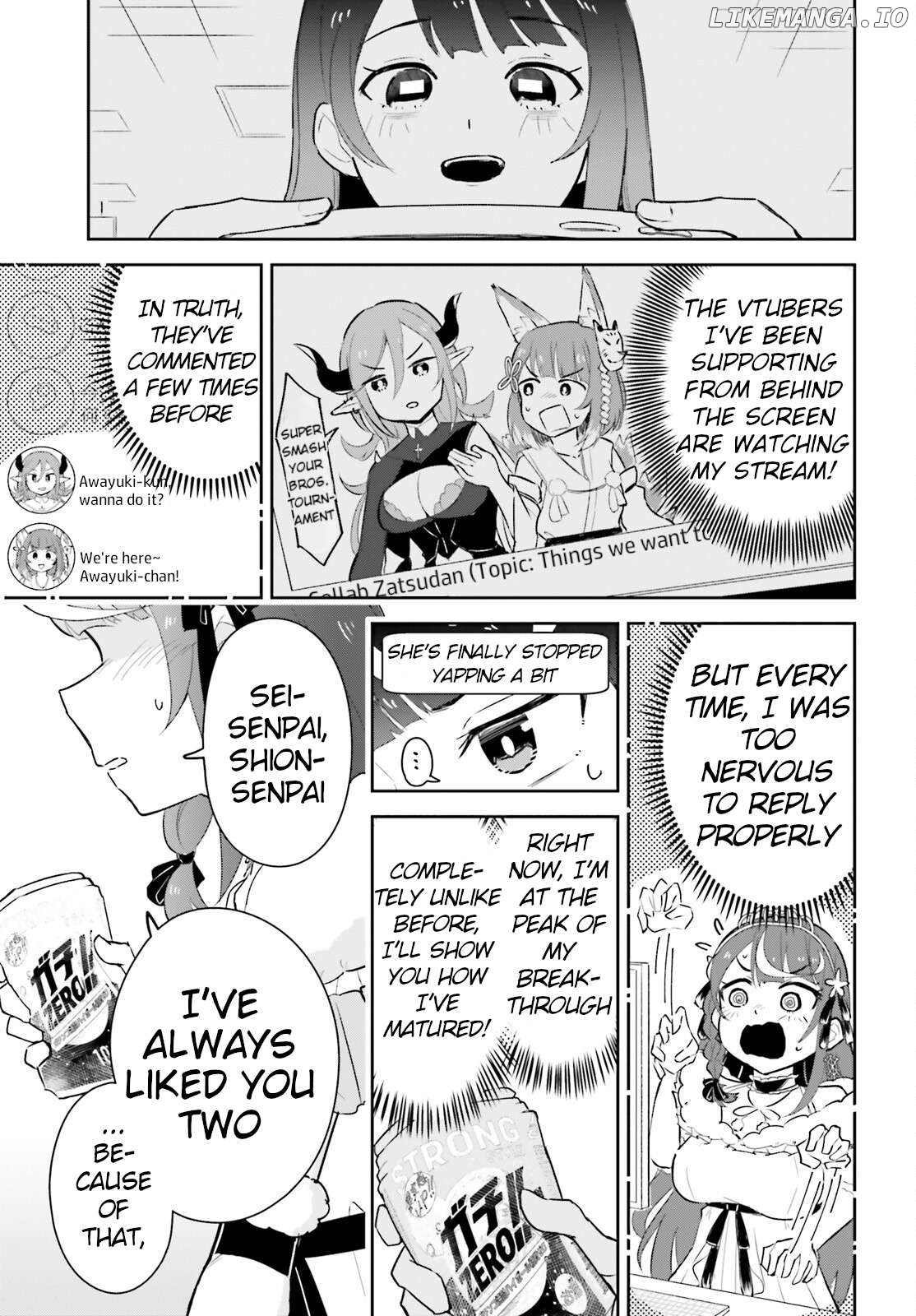 VTuber nanda ga Haishin Kiri Wasuretara Densetsu ni Natteta Chapter 3 - page 9