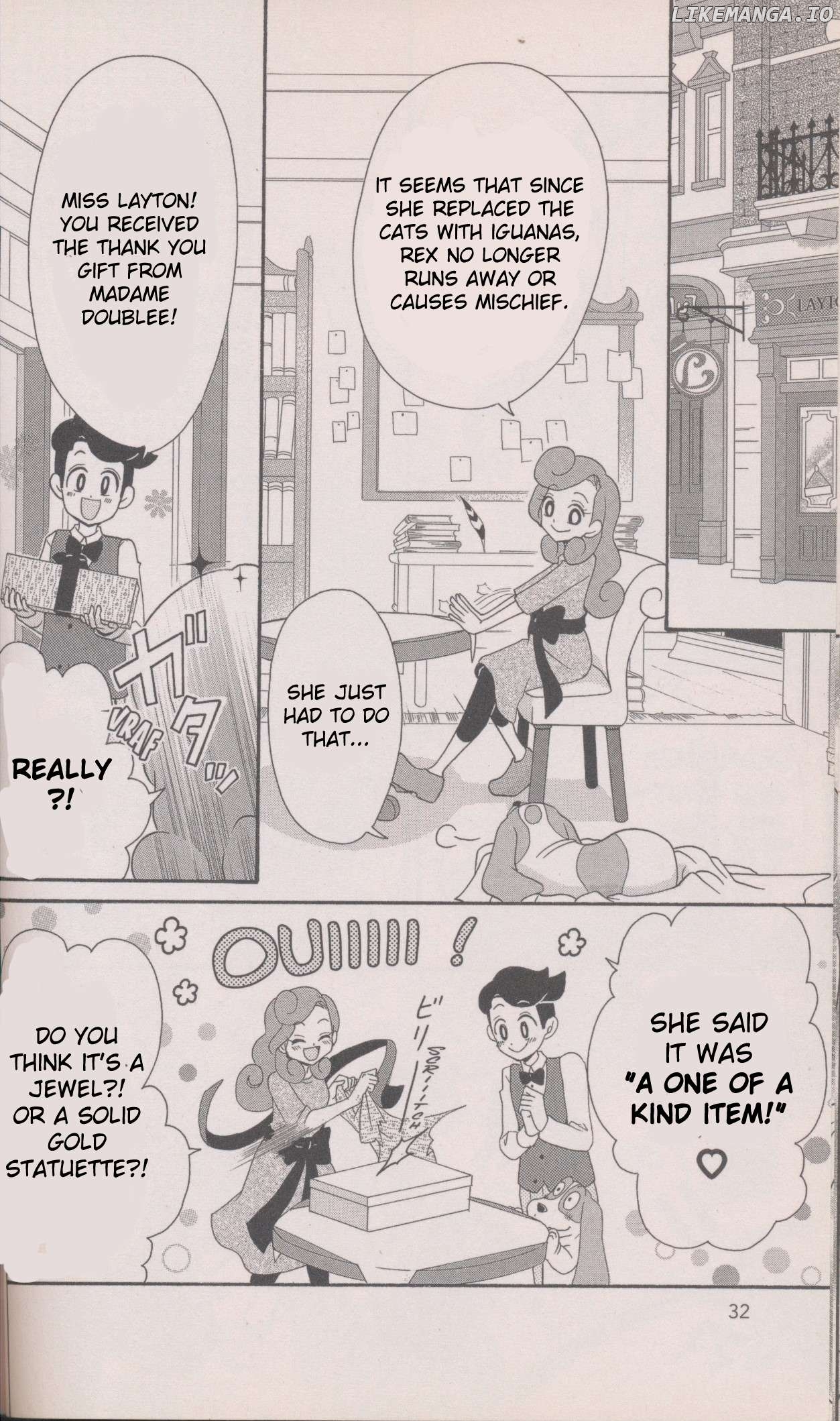 Layton Mystery Detective Agency: Katri's Puzzle Solving Files Chapter 5 - page 34
