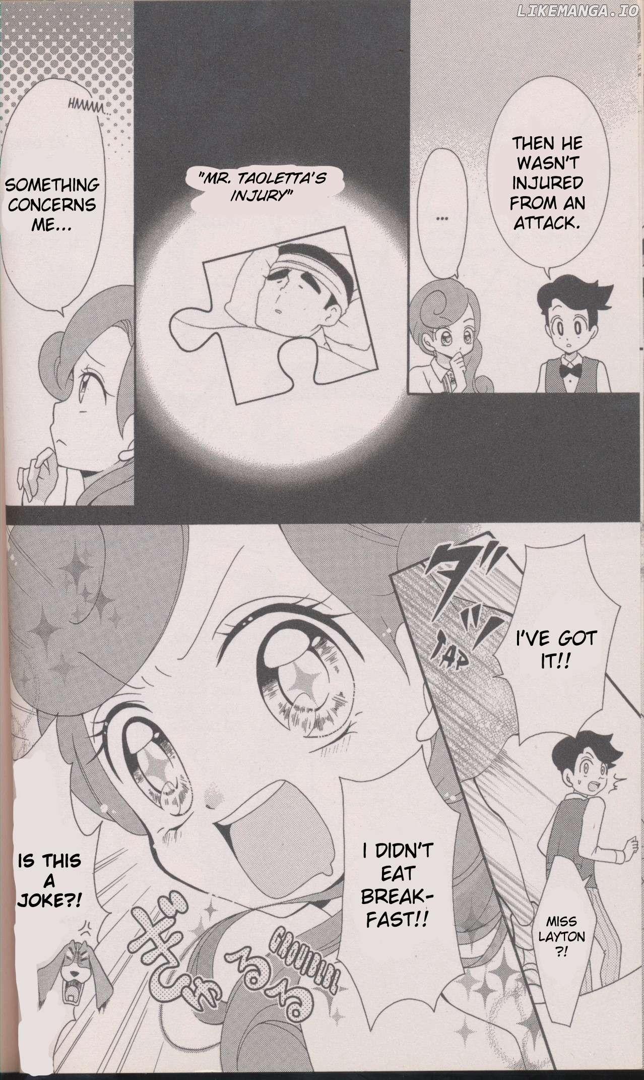 Layton Mystery Detective Agency: Katri's Puzzle Solving Files Chapter 6 - page 14