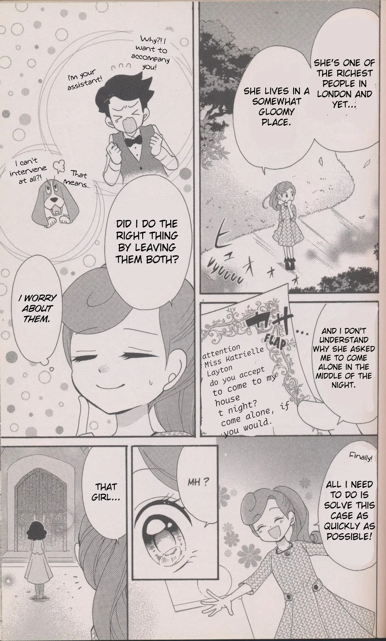 Layton Mystery Detective Agency: Katri's Puzzle Solving Files Chapter 7 - page 3