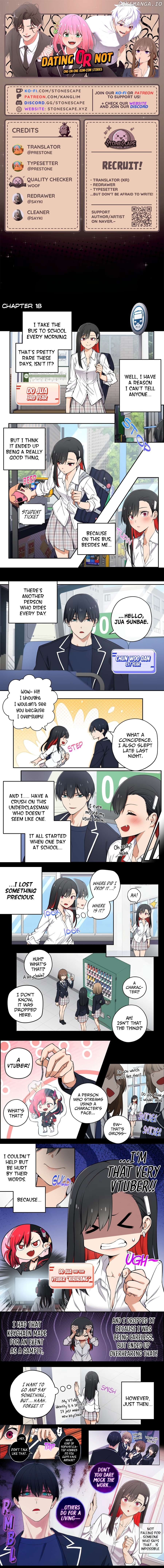 We Are Not Dating!! Chapter 18 - page 1