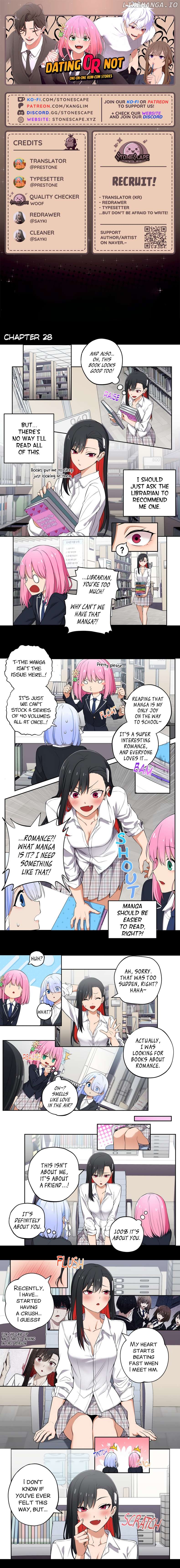 We Are Not Dating!! Chapter 28 - page 1