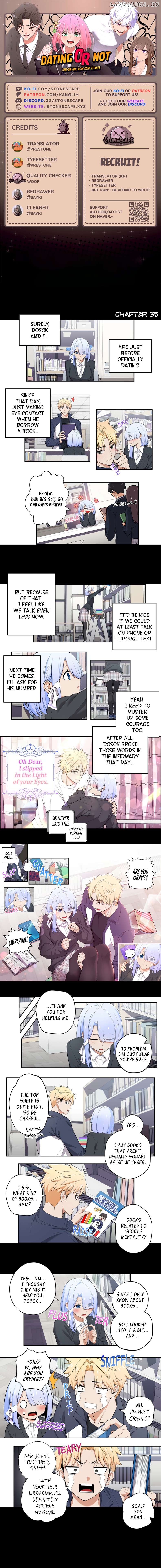 We Are Not Dating!! Chapter 35 - page 1