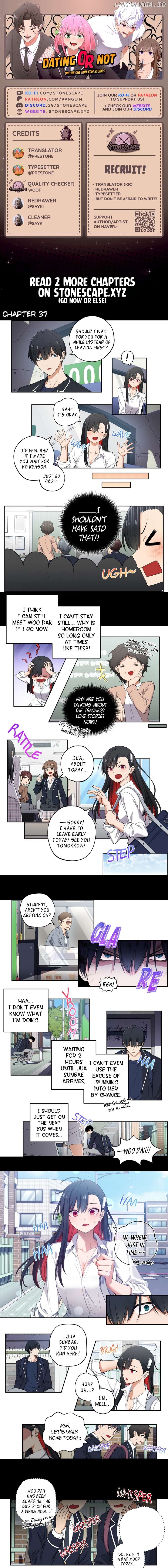 We Are Not Dating!! Chapter 37 - page 1